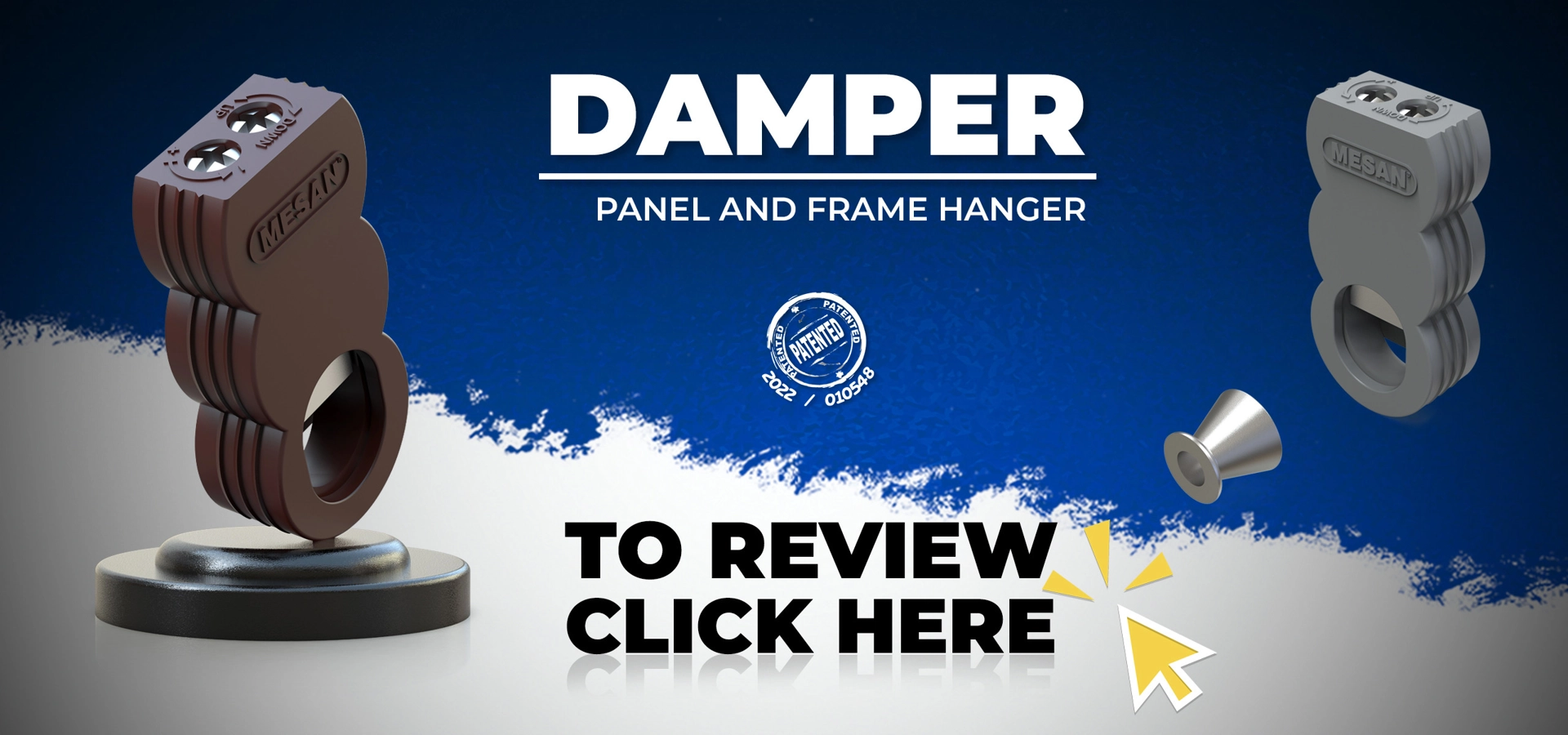 DAMPER Panel ve Çerçeve Askı Elemanı